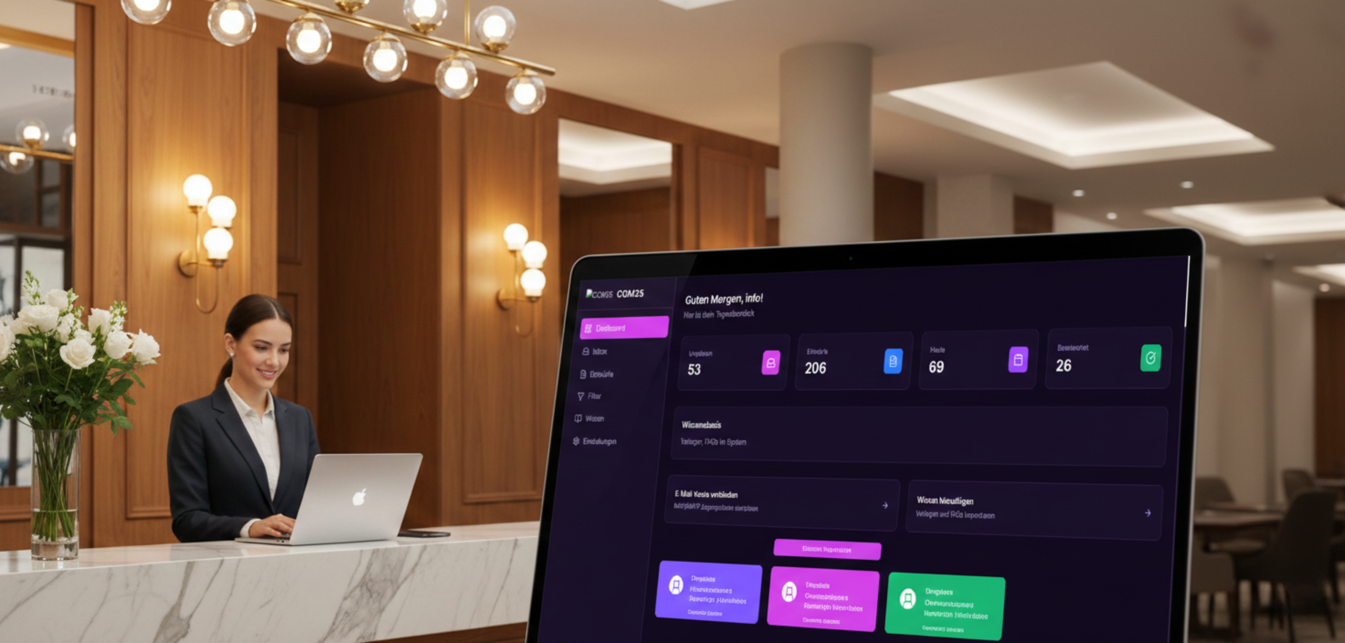 COM25 Dashboard - KI-E-Mail-Assistent in der Praxis