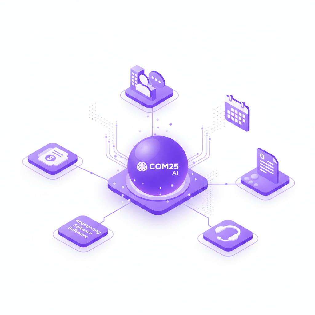 COM25 AI &ndash; Integriert mit Ihrer Unternehmenssoftware